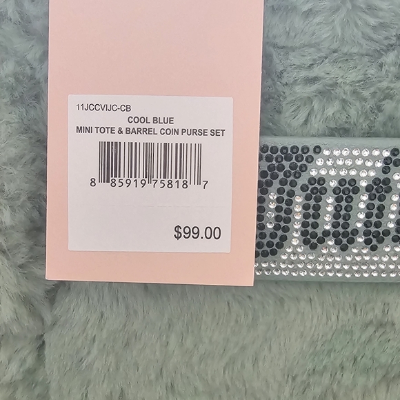 Juicy Couture, NWT, 2 piece set mini tote and coin purse. - Picture 5 of 5